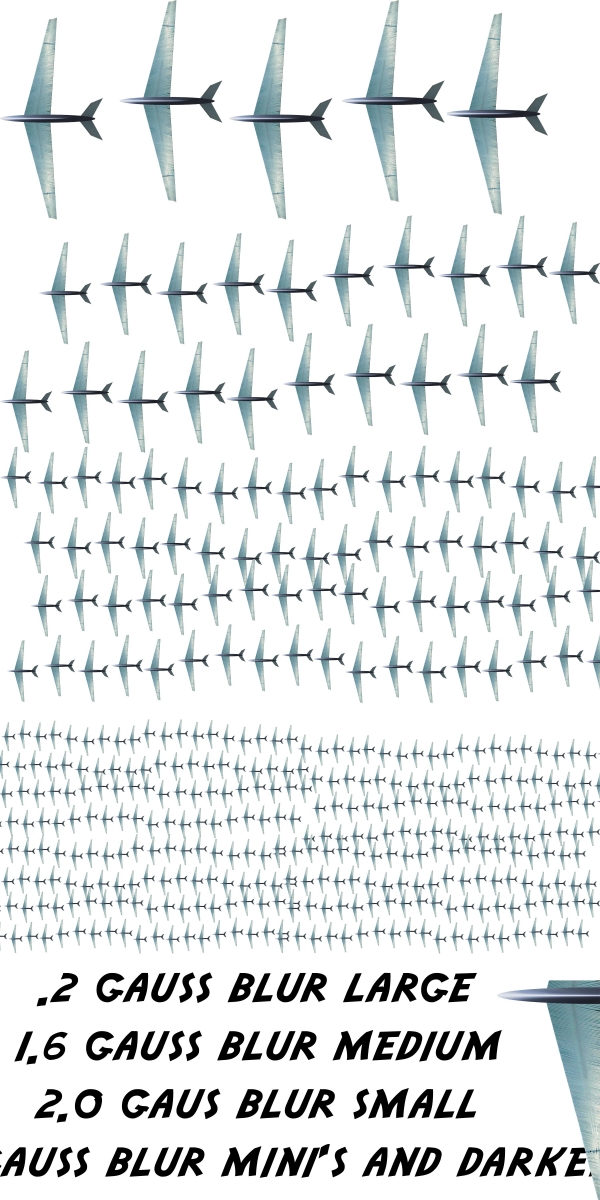 Creation of Lemmings in Flight Study: Step 3
